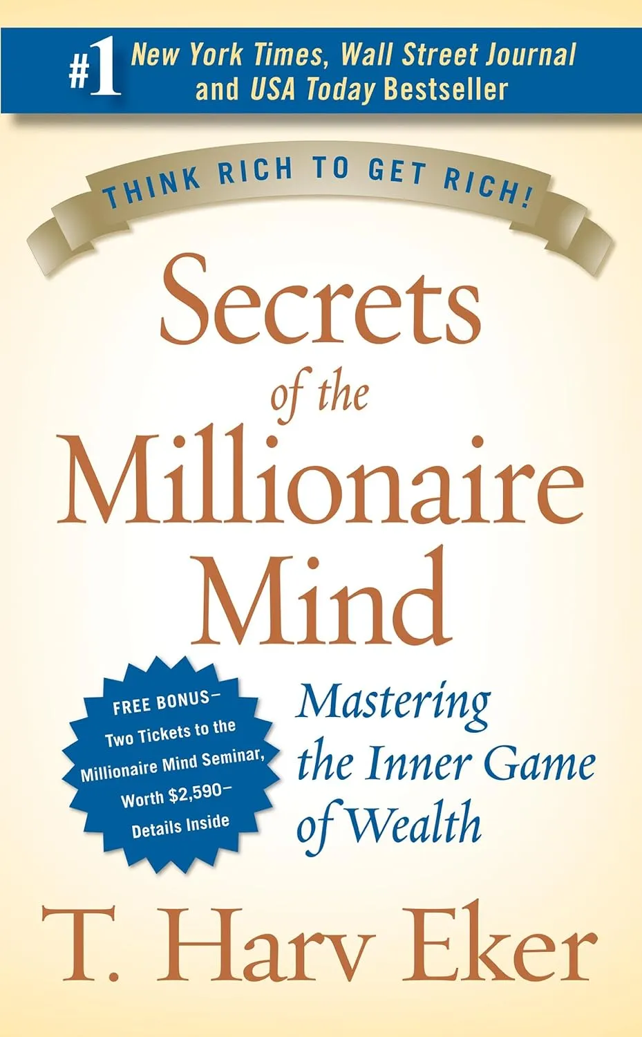 Cover of Secrets of the Millionaire Mind book