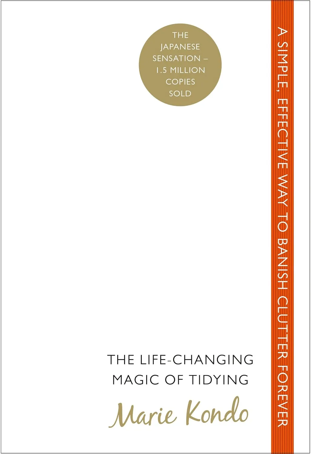 Cover of The Life-Changing Magic of Tidying Up book