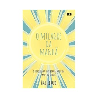 Capa do livro O milagre da manhã
